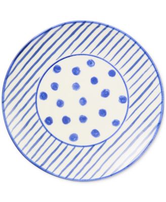 MacKenzie-Childs - Go Fish Stoneware Salad Plate