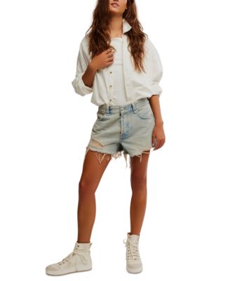 Free People - Women's Now Or Never Denim Shorts