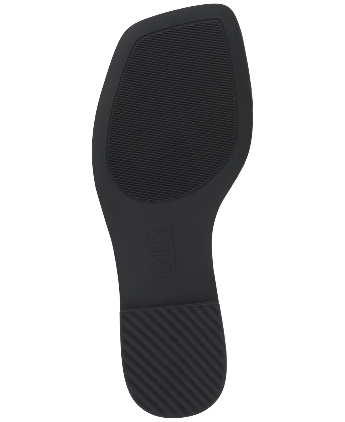 Inc International Concepts Women's Gilma Flower Flat Sandals, Created For Macy's In Black Smooth