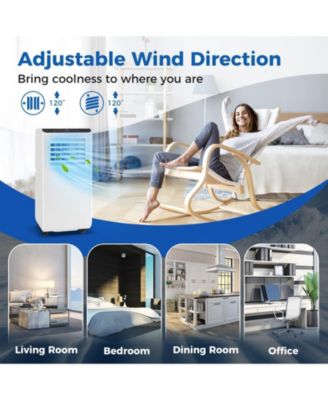 10000 BTU Portable Air Conditioner 3 in 1 Floor AC Unit with Fan and Dehumidifier