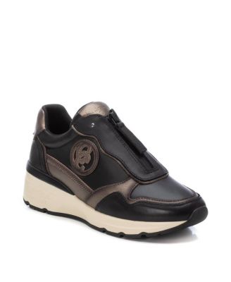 Carmela Collection Women's Leather Casual Sneakers By Xti