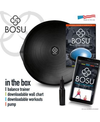 Balance Trainer Exercise Ball, Fitness Equipment for Home Exercise, 26-Inch, Black