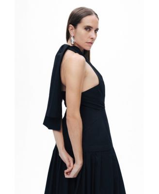 Women's Halter Neck Maxi Dress