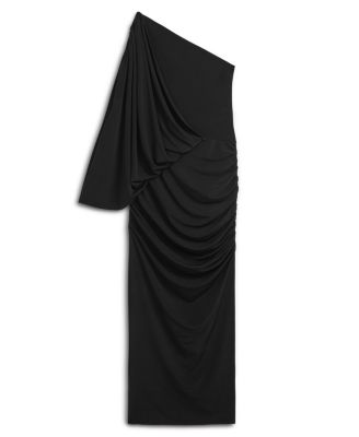 Women's Draped Detail Maxi Dress