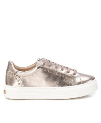 Carmela Collection Women's Leather Casual Sneakers By Xti