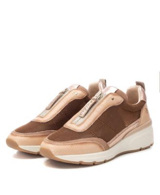 Carmela Collection Women's Leather Casual Sneakers By Xti