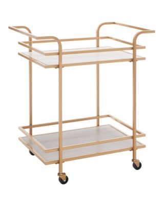 Lameris 2 Tier Bar Cart W Handle
