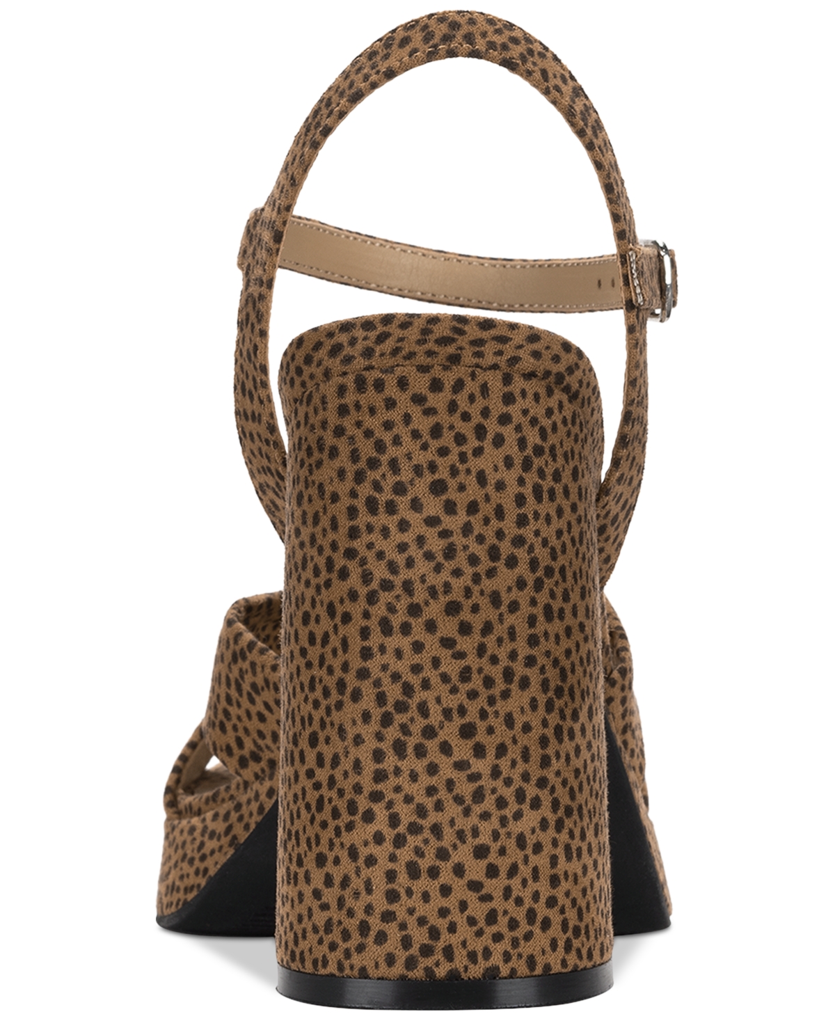 Shop Wild Pair Laviniaa Platform Dress Sandals, Exclusively At Macy's In Microdot Leopard