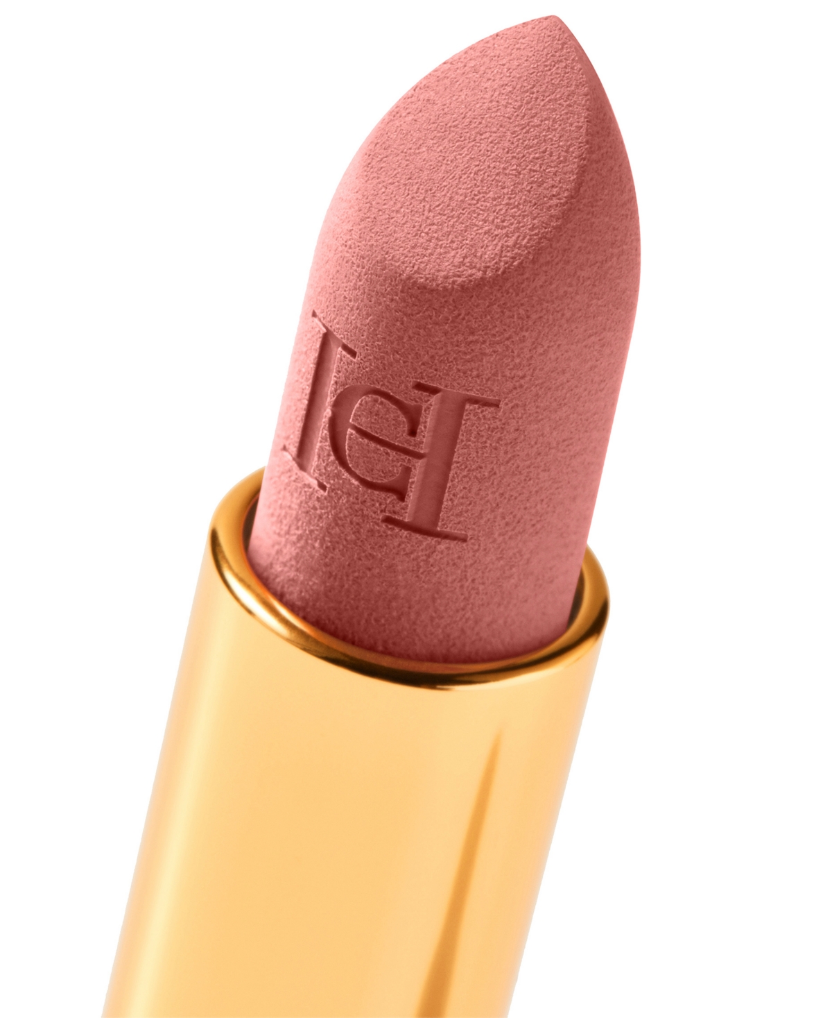 Carolina Herrera Fabulous Kiss Blur Matte Refillable Lipstick & Purple Dream Lipstick Cap In 741- Nude Supreme