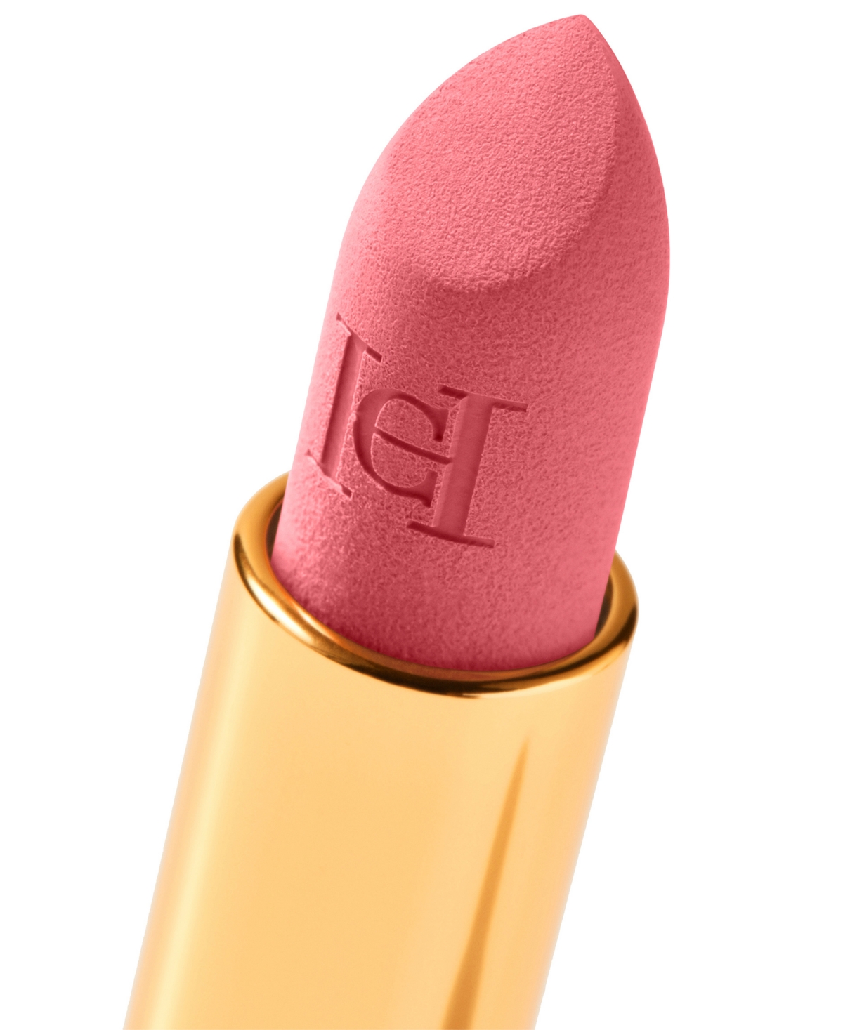 Carolina Herrera Fabulous Kiss Blur Matte Refillable Lipstick & Purple Dream Lipstick Cap In 770- Nude Alert