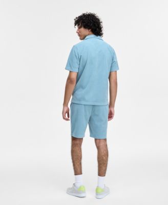 Flower T-Shirt, Baron Textured Knit Shorts & Shirt