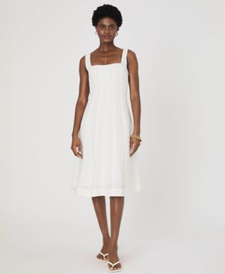 French Connection - Women's Birdie Square-Neck A-Line Dress
