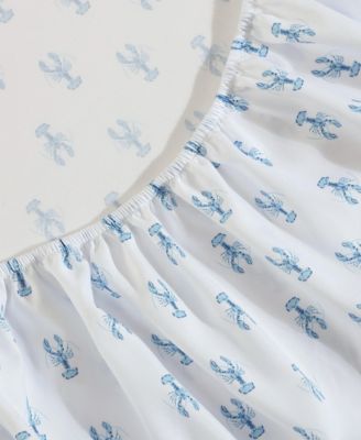 Printed Cooling Microfiber 4-Pc. Sheet Set, Full