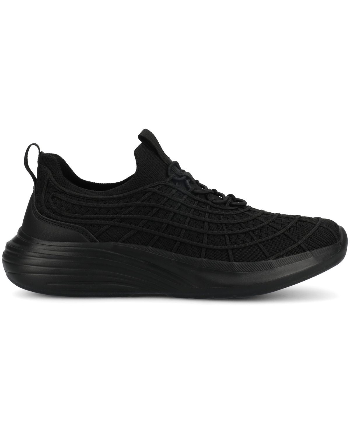 Shop Journee Collection Women's Dasha Slip On Sneakers In Black