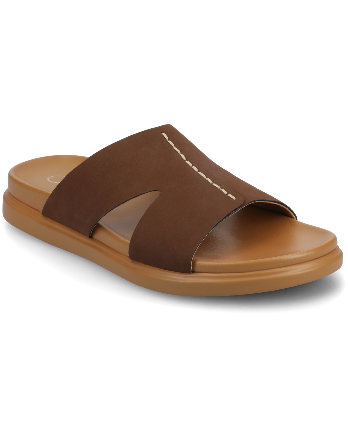 Journee Collection Womens Misey Flat Sandals In Brown