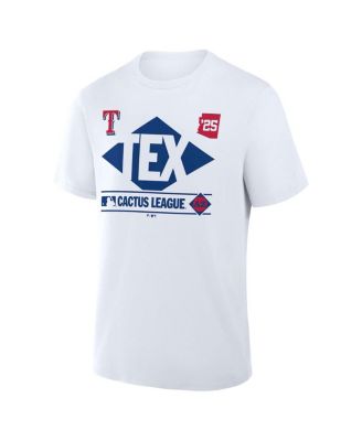Men's White Texas Rangers 2025 Spring Training Cactus League True Icon T-Shirt