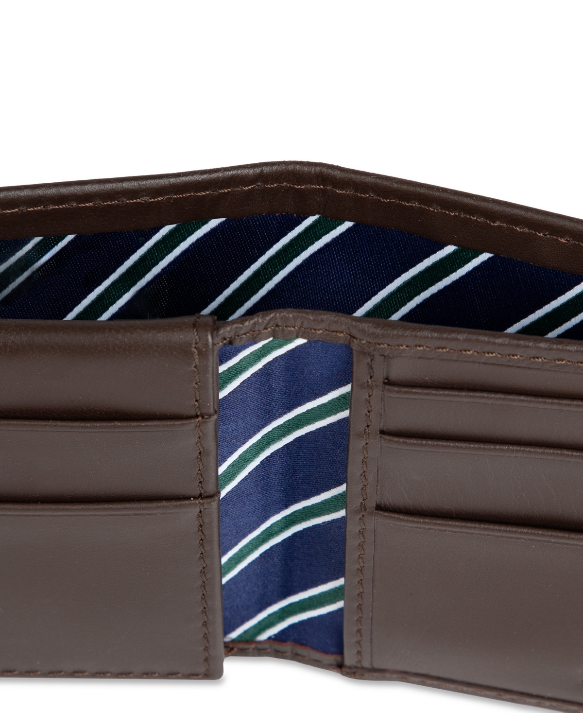 Tommy Hilfiger Men's Overlay Passcase Wallet In Neutral