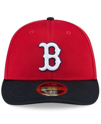 Men's Red/Navy Boston Red Sox 2025 Spring Training Low Profile 59FIFTY Fitted Hat
