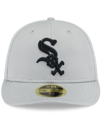 Men's Gray Chicago White Sox 2025 Spring Training Low Profile 59FIFTY Fitted Hat
