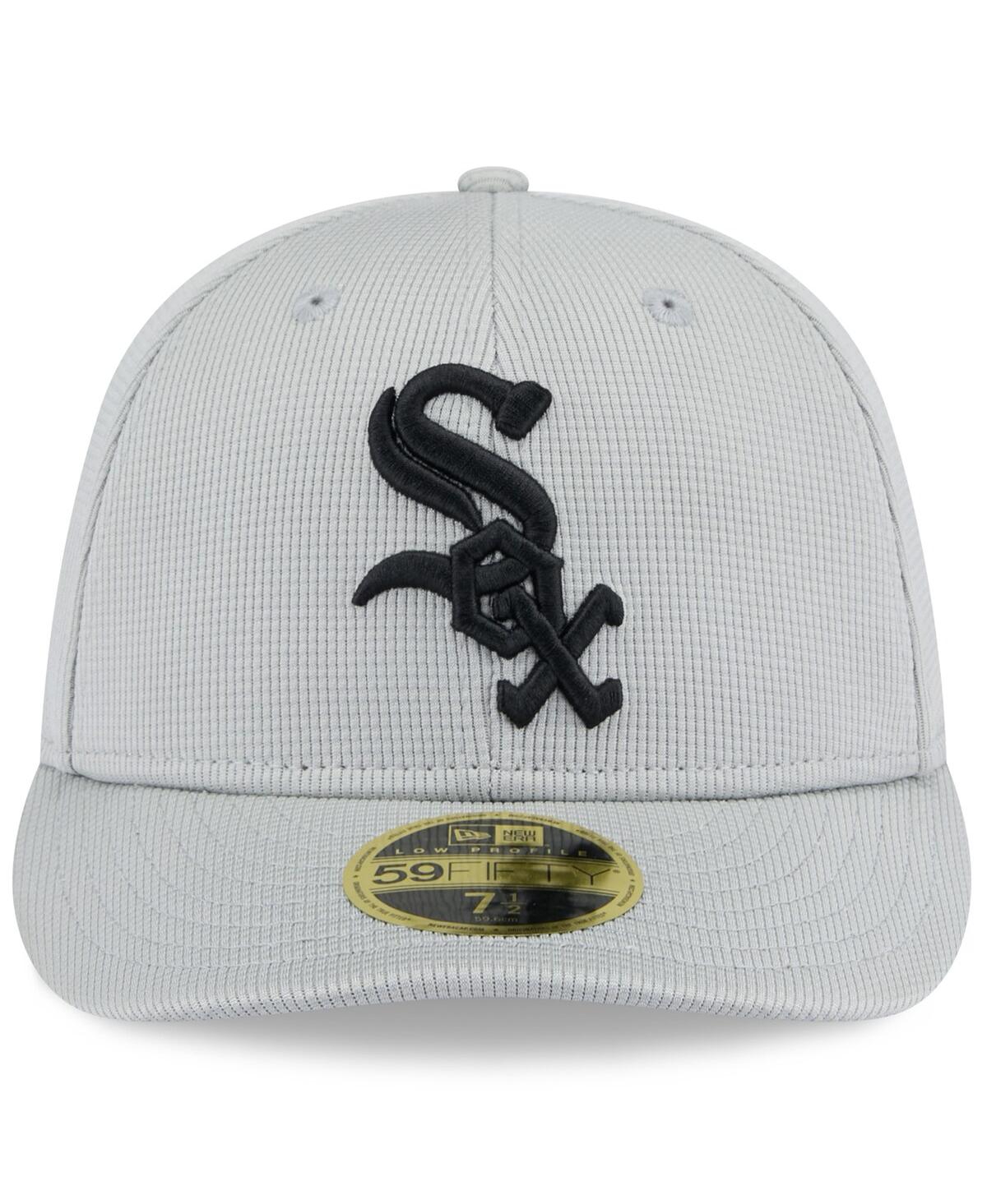 Shop New Era Men's Gray Chicago White Sox 2025 Spring Training Low Profile 59fifty Fitted Hat
