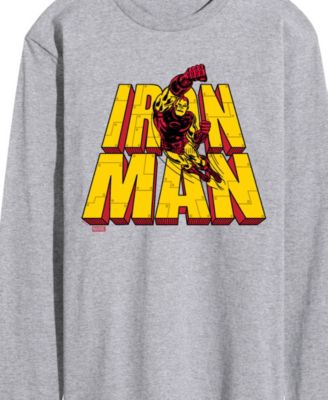 Men's Iron Man Long Sleeve T-Shirt