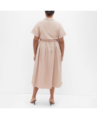Plus Size Elly Shirt Dress