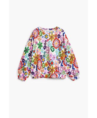 Girls Girls's Hippie print sweatshirt