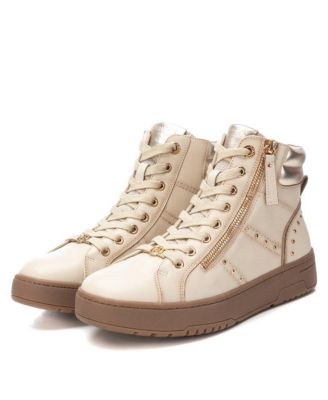 Carmela Collection Leather Sneaker Booties By Xti