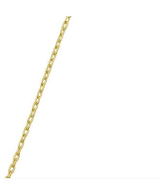 Gold Plated SIlver and Cubic Zirconia Bow Necklace 18 inches adjustable