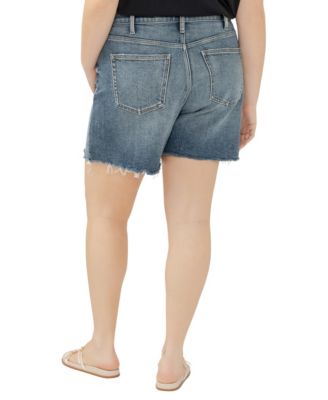 Plus Size Highly Desirable High Rise Shorts