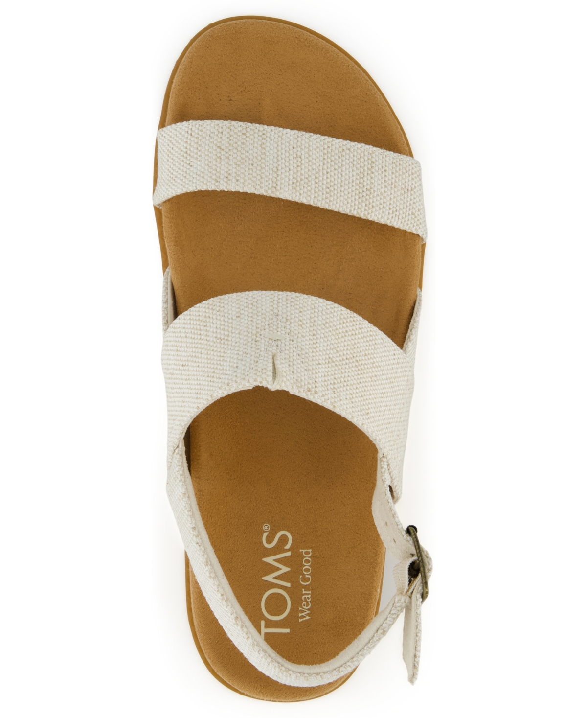 TOMS WOMEN'S MARIN ADJUSTABLE BUCKLE SANDALS 