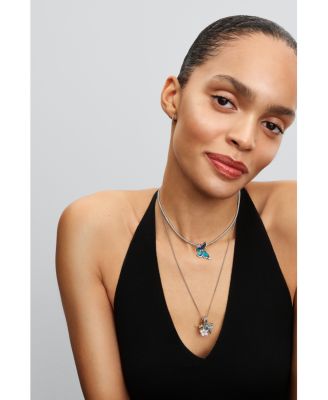 Sterling Silver Butterfly Oversized Charm