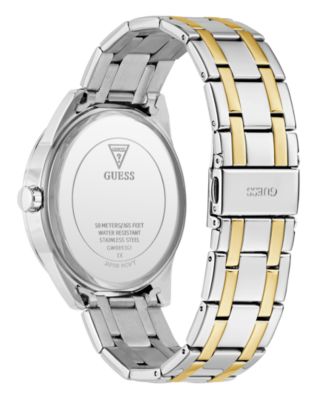 Men's Analog Two-Tone Stainless-Steel Watch, 44mm