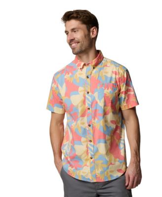 Men's Rapid Rivers Printed Short-Sleeve Shirt