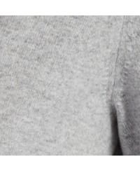 Women's Wool Cashmere Blend Crew Neck Cropped Cardigan