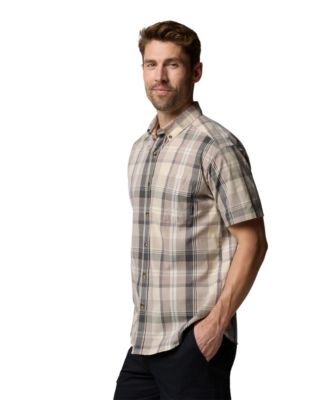 Men's Rapid Rivers Short Sleeve Plaid Shirt