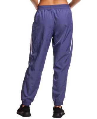 Women's Woven Crinkle Colorblocked Jogger Pants