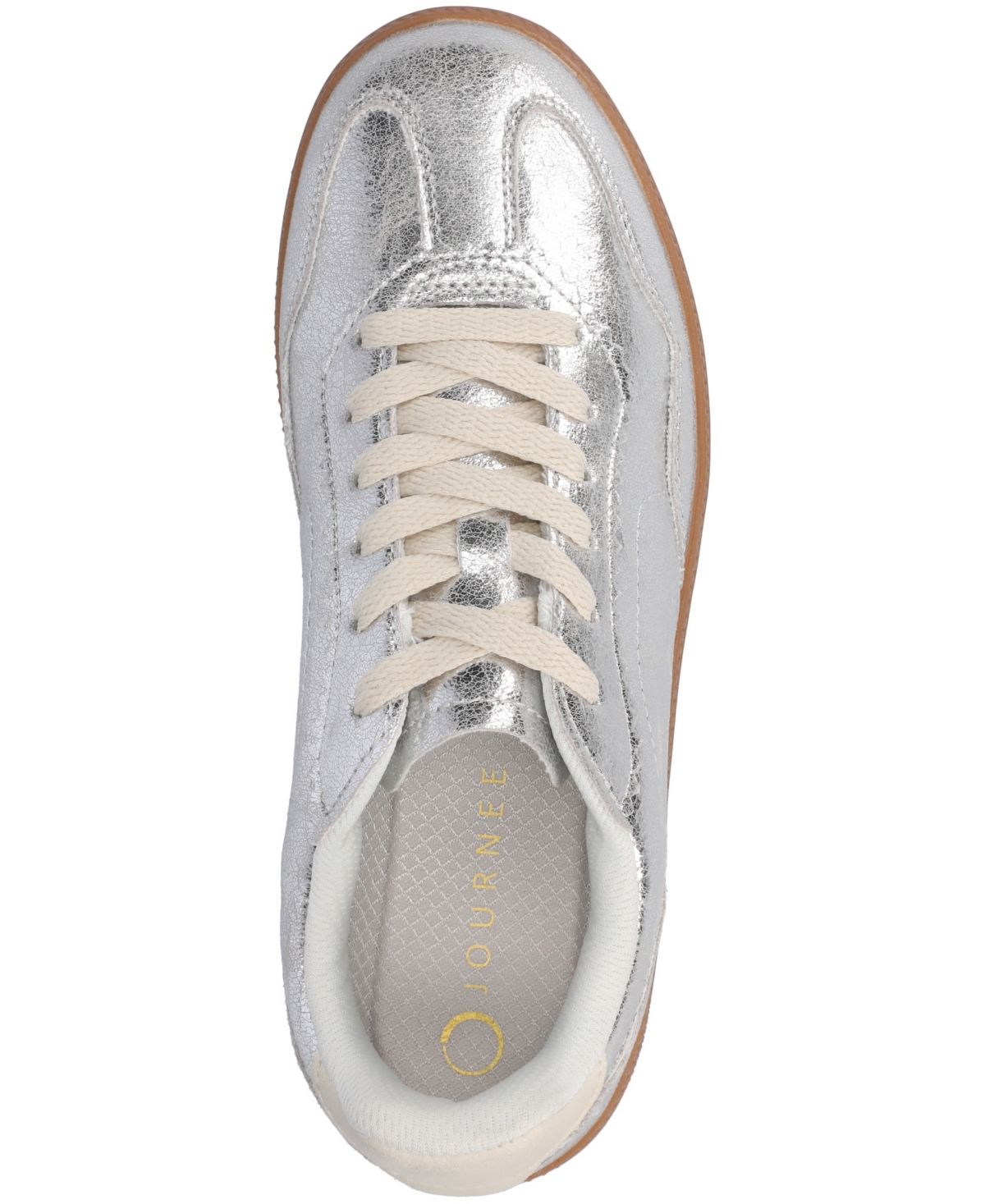 JOURNEE COLLECTION WOMEN'S LUMMIE CASUAL LACE-UP SNEAKERS 