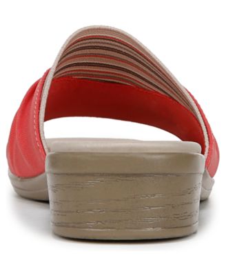 Women's Paradise Washable Block Heel Slide Sandals