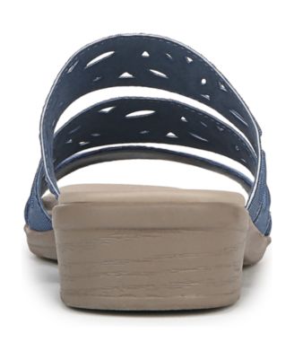 Women's Poppy Washable Block Heel Slide Sandals