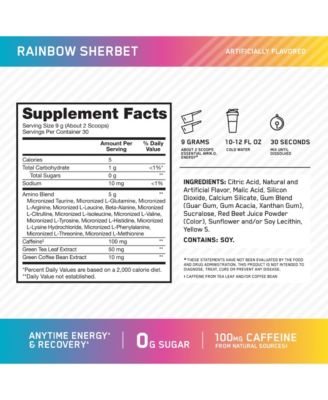 Amino Energy 30 Serving