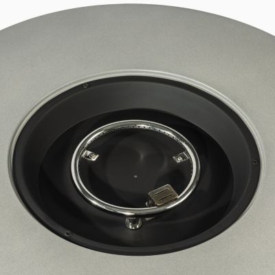 Streamdale Steel Propane Fire Bowl Outdoor Round Propane Fire Pit with Tank Holder