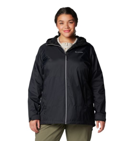 Женские куртки Columbia Plus Size Switchback Lined Long Zipper Jacket