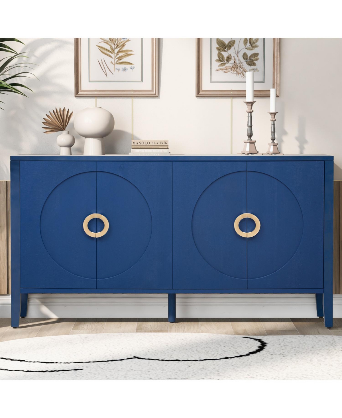 Streamdale Sophisticated Fir Veneer Cabinet with Textured Finish,Suitable for Corridor, Entrance, Living Room, Study