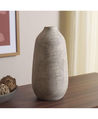 Oia, 10.75" Ceramic Vase