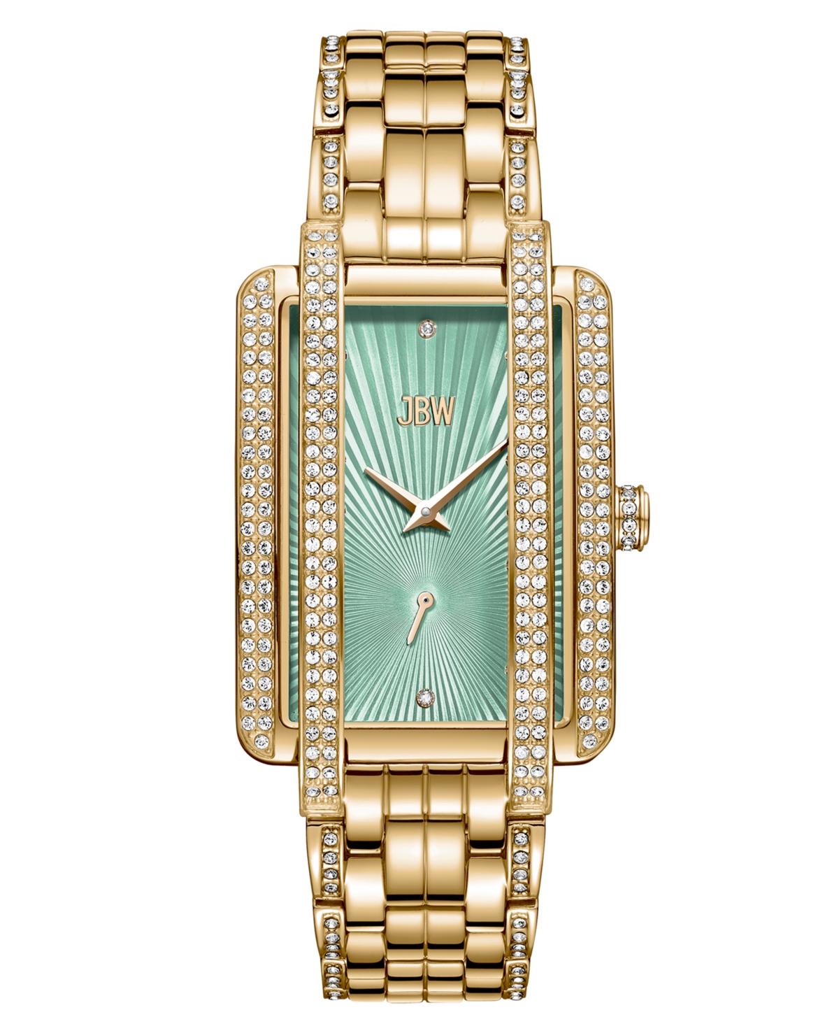 Women's Mink Diamond Gold-Plated Stainless-Steel Watch - Gold