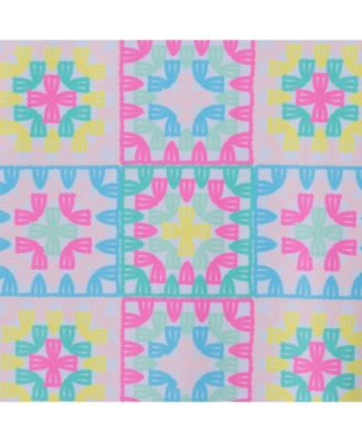 Toddler/Child Girls Crochet Rib One Pc Halter Swimsuit