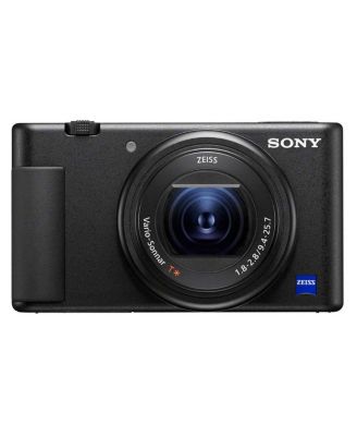 ZV-1 Compact 4K HD Digital Camera, Black Bundle with Shoulder Bag, 32GB SD Card