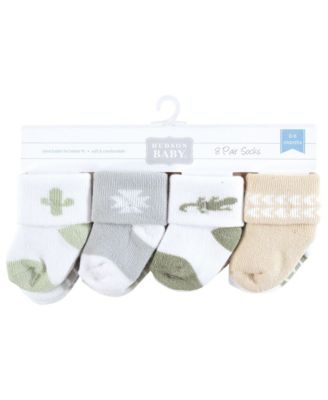 Baby Gentle Cotton-Blend & Terry Footwear