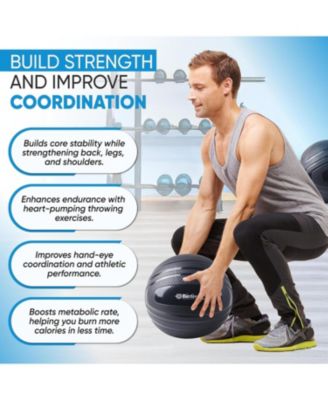 Textured Slam Ball Kit - Black